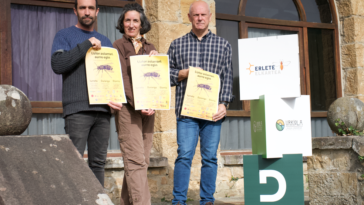 Liztor asiarraren aurkako jardunaldiak, espezie inbaditzaileak eskualdeko eztigintza % 70 gutxitu ondoren