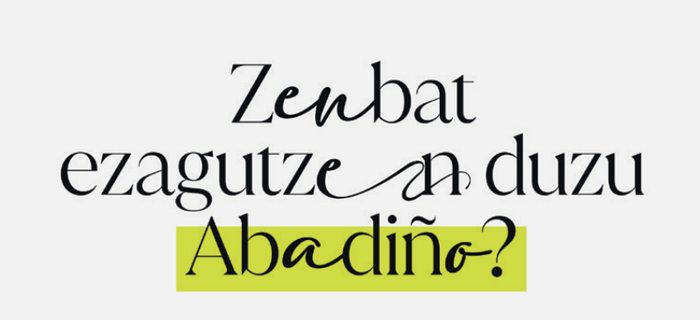 [LEHIAKETA]: Zenbat ezagutzen duzu Abadiño?