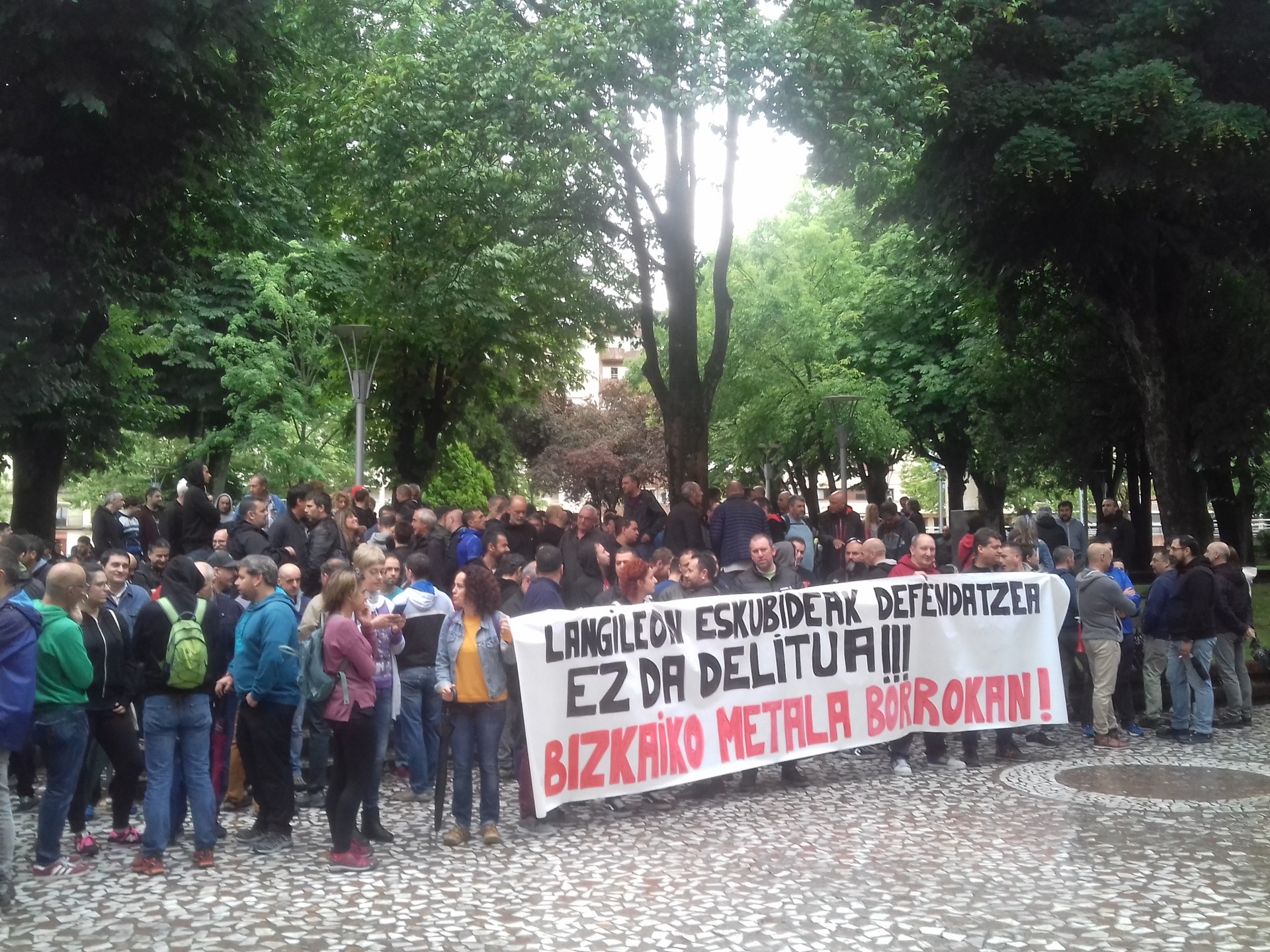 Bizkaiko metalgintzako langileek bost eguneko greba egingo dute