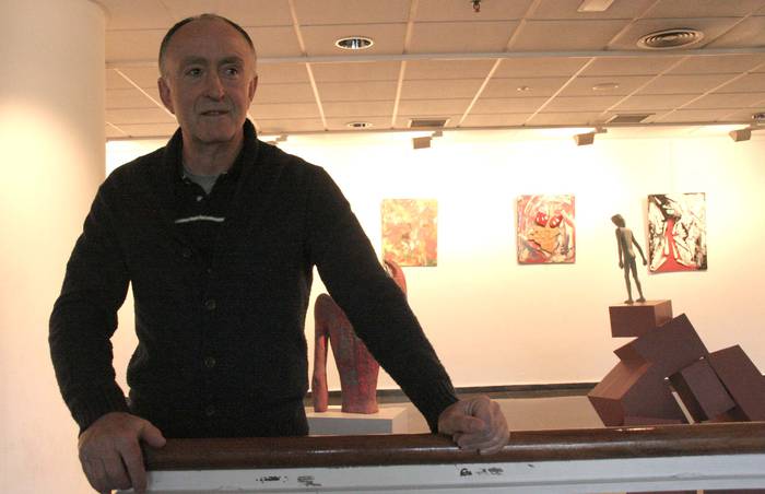 Juan Mari Estancona: "Duela 15 urte sortu zitzaidan artearekiko jakin-mina; ordutik pasioz bizi dut