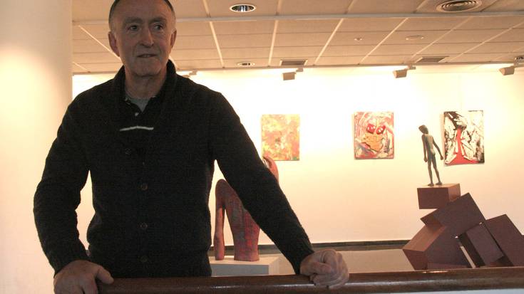 Juan Mari Estancona: "Duela 15 urte sortu zitzaidan artearekiko jakin-mina; ordutik pasioz bizi dut