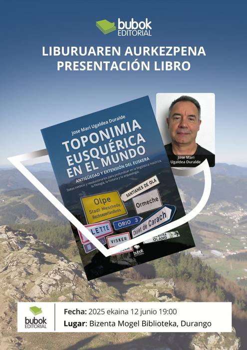 'Toponimia eusquerica en el mundo'